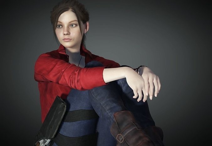 Claire Redfield from Resident Evil 3D Model