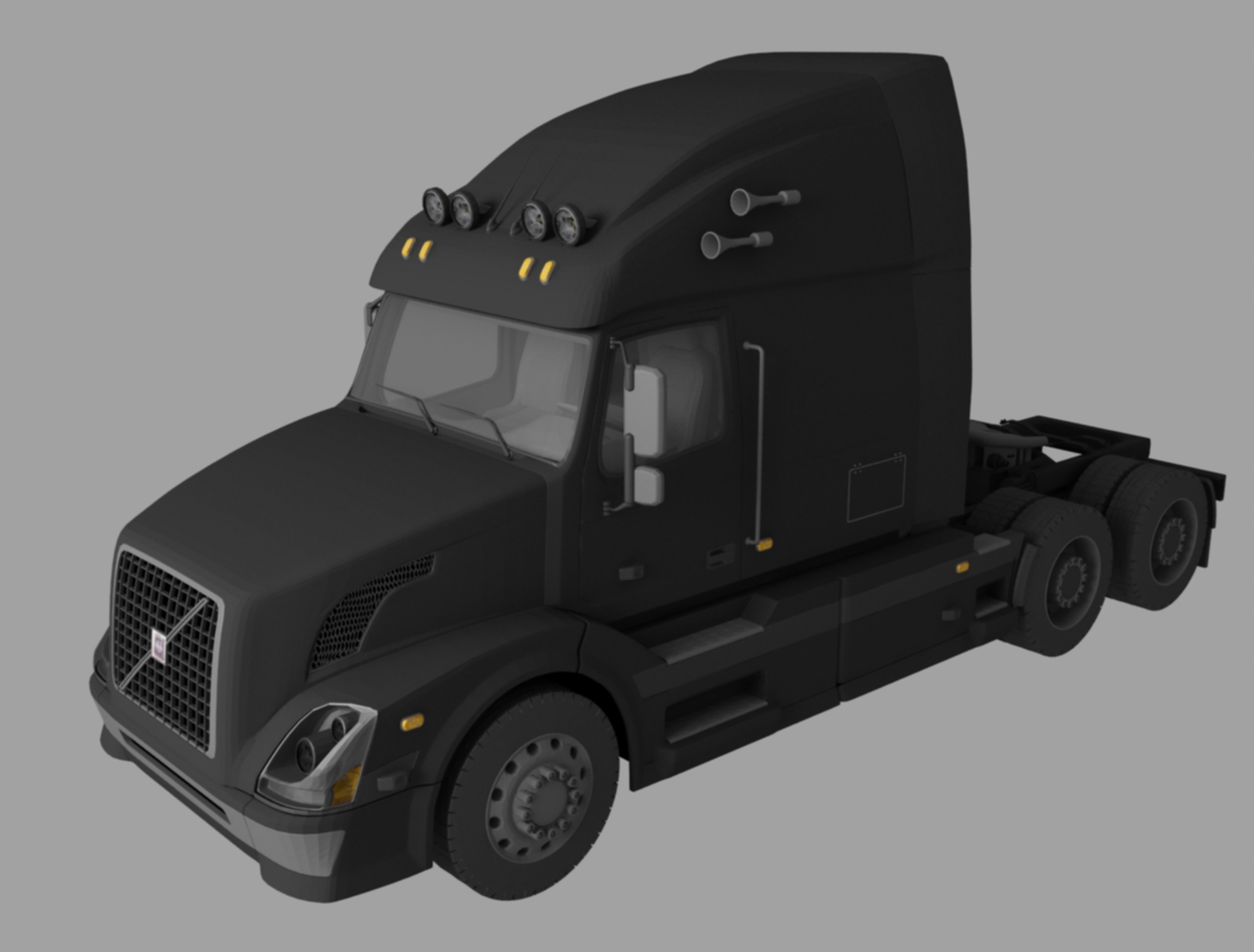 Volvo Truck 3d Model » 3darts